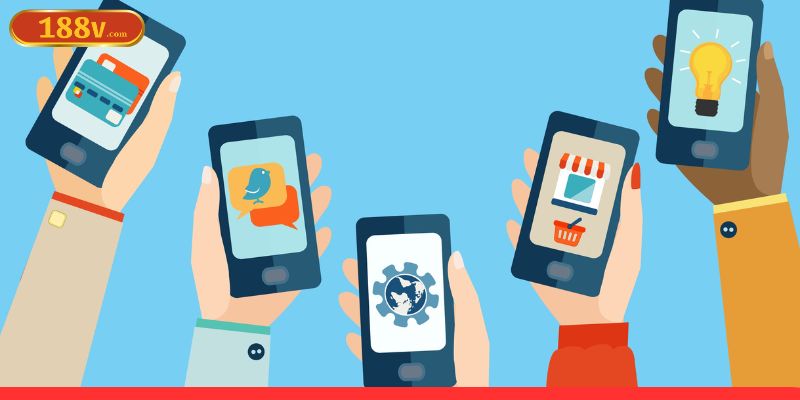 Các bước tải app 188V đơn giản